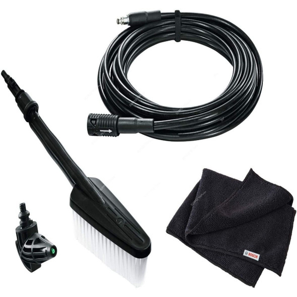 Bosch Car Cleaning Kit, Black, 4 Pcs/Kit