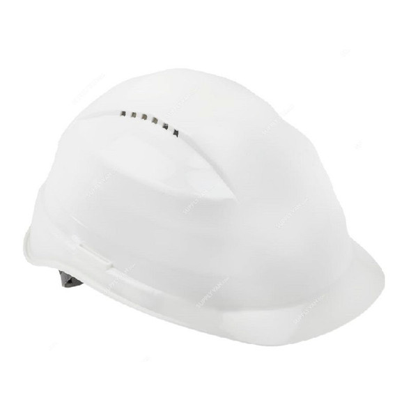 Neilson Safety Helmet With Pinlock Textile Suspension, CH01, HDPE, 53-63CM, White