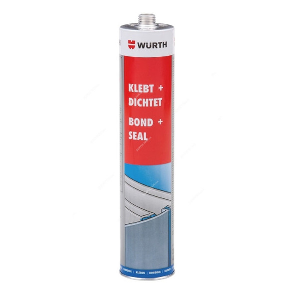 Wurth Bond and Seal Structural Adhesive, 08901001, 310ML, White