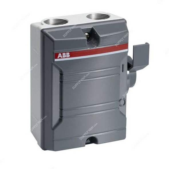 ABB Enclosed Switch Disconnector, KSE225DP, 2P, 3.7 kW, 25A