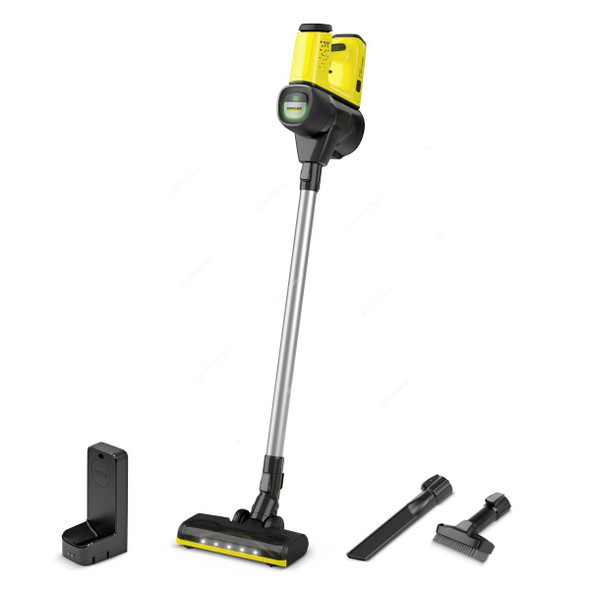 Karcher VC 6 Cordless OurFamily Vacuum Cleaner, 11986610, 250W, 100-240V, 800ML Tank Capacity, Yellow