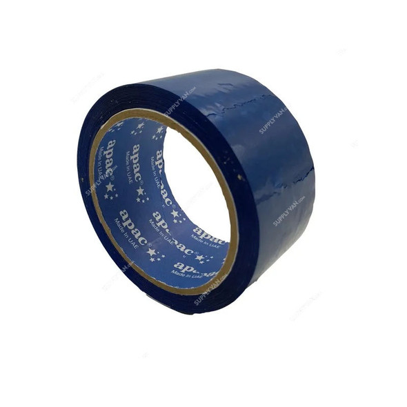 Coloured BOPP Tape, 48MM Width x 200 Yards Length, Blue, 36 Rolls/Carton