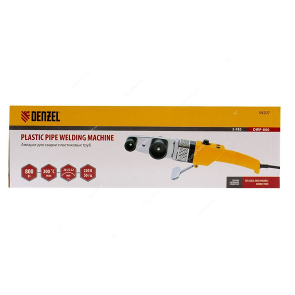 Denzel X-Pro Plastic Pipe Welding Machine, DWP-800, 800W, 220V, 20 to 32MM Dia