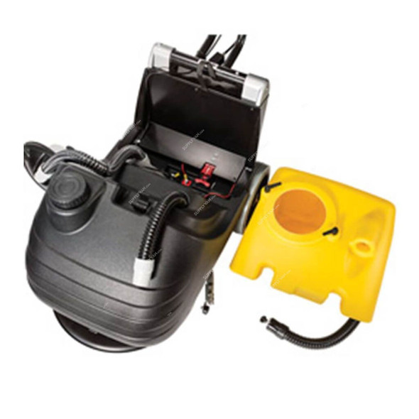 Tornado Compact Cordless Floor Scrubber, BD-17/6, 24V, 190 RPM, 17 Inch Cleaning Path Width