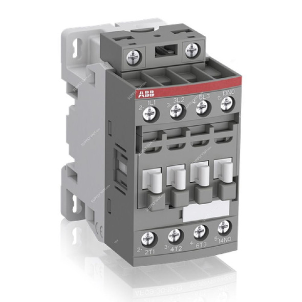 ABB Contactor, AF16-30-10, 3 Pole, 100-250V, 16A