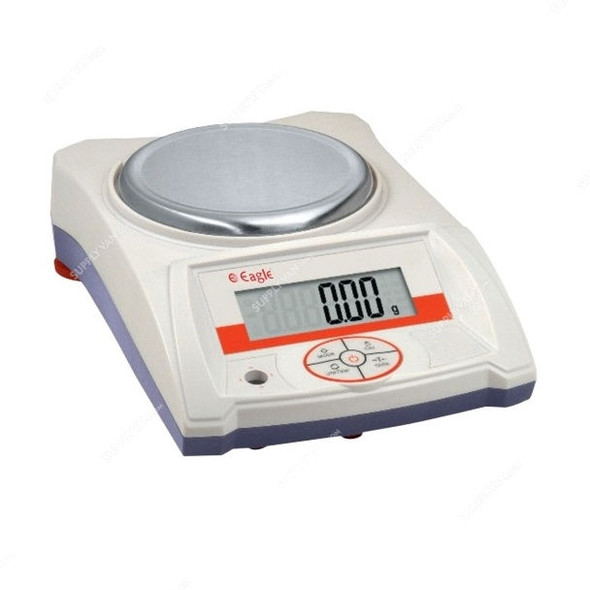Eagle Round Precision Balance, LCD-A-600, LCD, 128MM Pan Dia, 600GM Weight Capacity