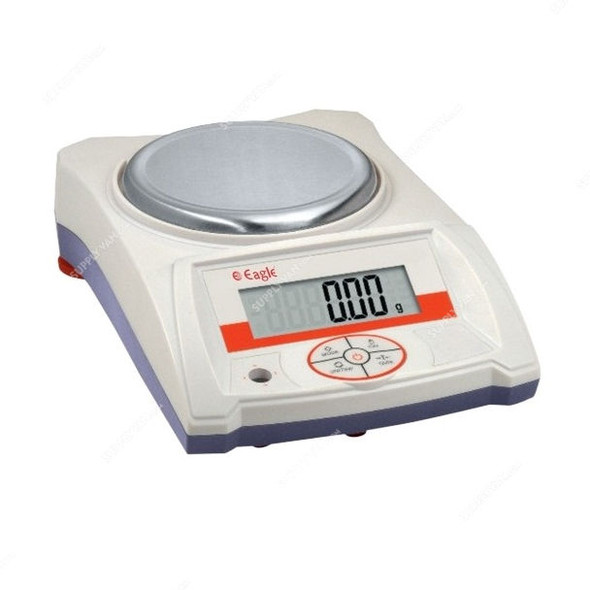 Eagle Round Precision Balance, LCD-A-2000, LCD, 128MM Pan Dia, 2000GM Weight Capacity