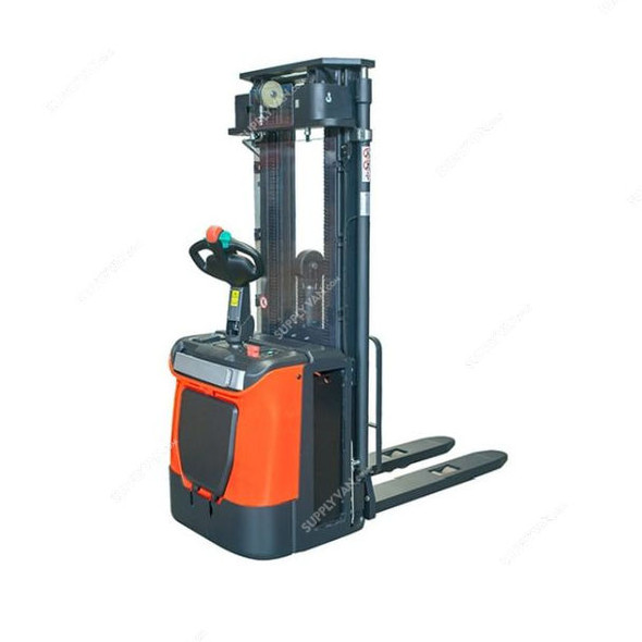 Eagle Fully Electric Stacker, PS16N55, 5.5 Mtrs Lifting Height, 1600 Kg Weight Capacity