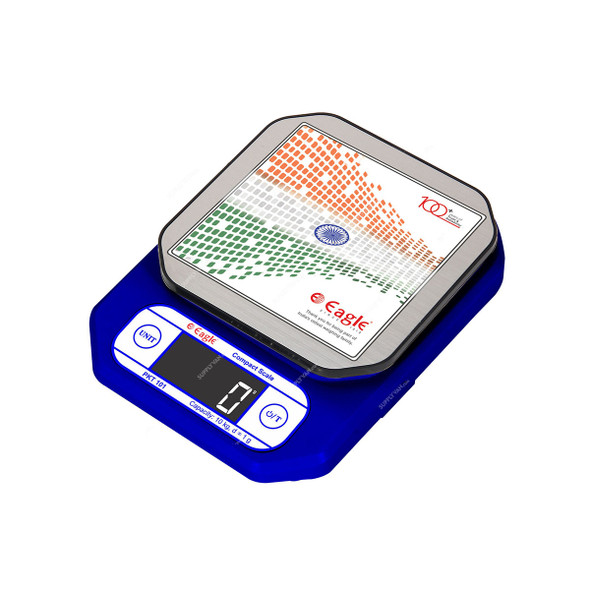 Eagle Compact Weighing Scale, PKT-101, LCD, 10 Kg Weight Capacity