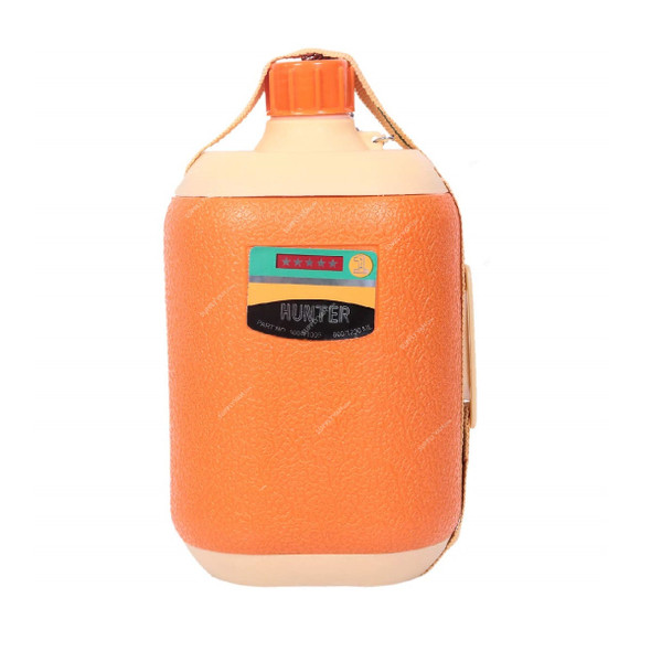 Hunter Water Bottle, JTS, Plastic, 1 Ltr, Orange, 6 Pcs/Pack