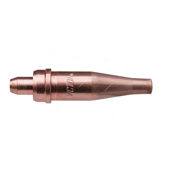 Victor Heavy Duty Cutting Tip, 0330-0009, Series 1, Acetylene Gas Service, Type 101, Size 6