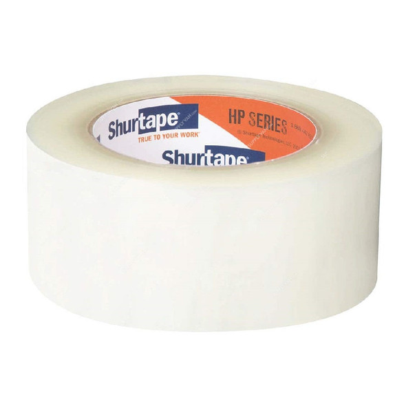 Shurtape Hot Melt Packaging Tape, CT2X50-12, HP 100 Series, 2 Inch Width x 50 Yards Length, Clear, 12 Pcs/Pack