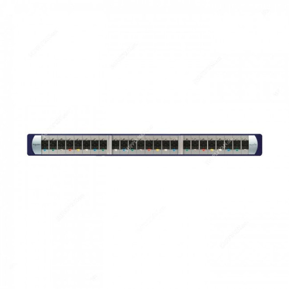 Schneider Electric UTP Patch Panel, Actassi, Cat 6, 24 Ports, 1.5A