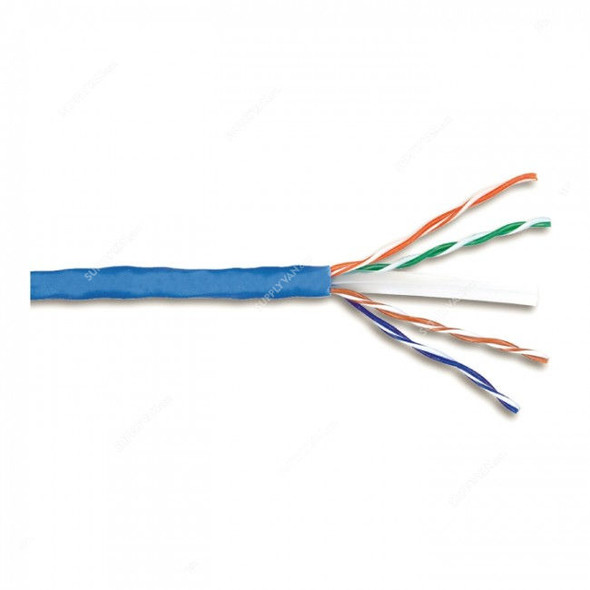 Schneider Electric 4 Pair UTP Cable, Actassi, Cat 6, 6.2MM Dia x 305 Mtrs Length