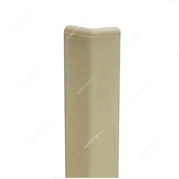 Warrior Corner Guard With Aluminium Frame, PVC, 52MM x 52MM Wing Size, 1.2 Mtrs Length, Off White