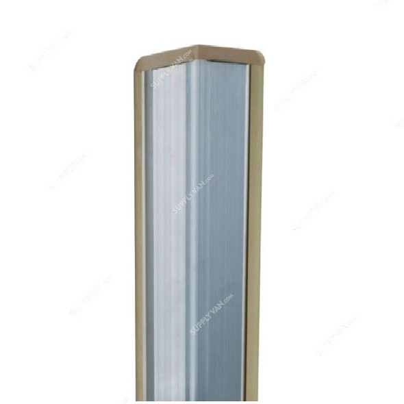 Warrior Corner Guard With Aluminium Frame, PVC, 52MM x 52MM Wing Size, 1.2 Mtrs Length, Off White
