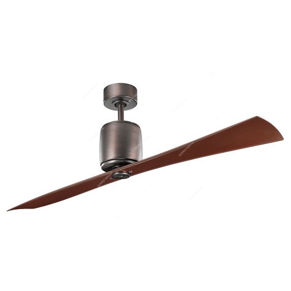 Kichler Ceiling Fan, 300160-OBB, Ferron, 32.4W, 2 Blade, 60 Inch Blade Dia, Oil Brushed Bronze