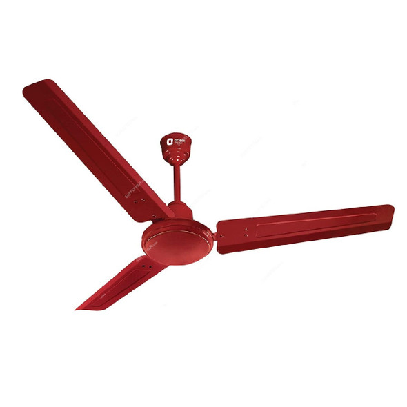 Orient Electric High Speed Ceiling Fan, New Hurricane, 56 Inch Dia, Brown