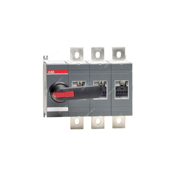 ABB Front Operated Switch Disconnector, OT800E03P, 3P, 800A