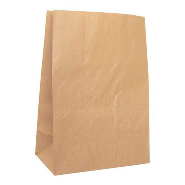 Heavy Duty Kraft Paper Bag, 66CM Length x 38CM Width x 11CM Depth, 20 Kg Capacity, Brown, 100 Pcs/Pack