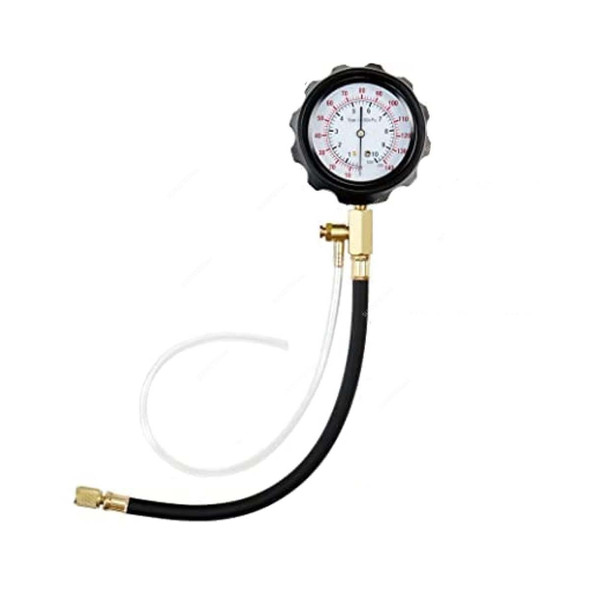 Aqson Fuel Injector Pump Pressure Gauge Kit, FHTAECTK140, 1/4 Inch SAE Connection Size, 0-140 PSI