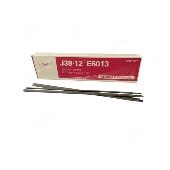 Golden Bridge E6013 Welding Electrode, J38-12, 3.2MM Dia, 5 Kg/Pack