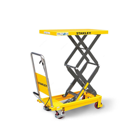 Stanley Double Scissor Table Lifter, SXWTI-CTABL-XX350, 350-1300MM Table Height, 350 Kg Loading Capacity