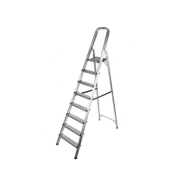 Stanley Step Ladder, SXLDAL-008, Aluminium, 8 Steps, 150 Kg Loading Capacity