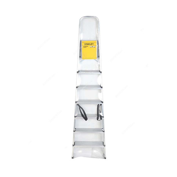 Stanley Step Ladder, SXLDAL-007, Aluminium, 7 Steps, 150 Kg Loading Capacity