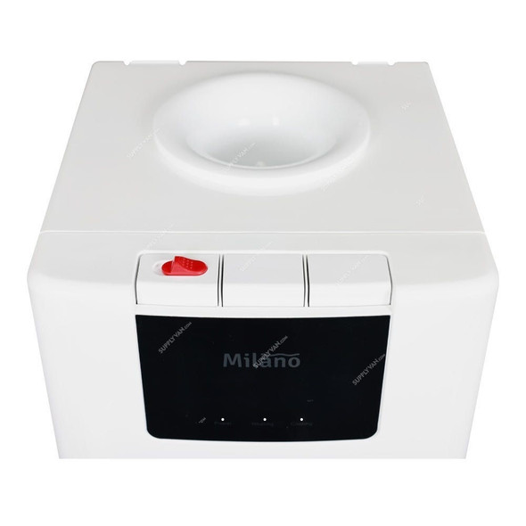 Milano Hot, Cold and Normal Water Dispenser, YL220S-W, 570W, 15 Ltrs, White