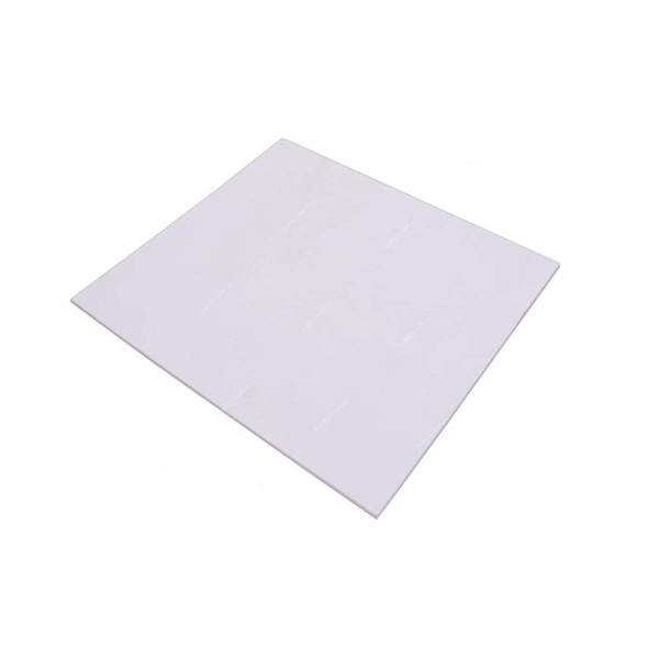 PTFE Sheet, 3MM Thk, 1000MM Length x 1000MM Width, White