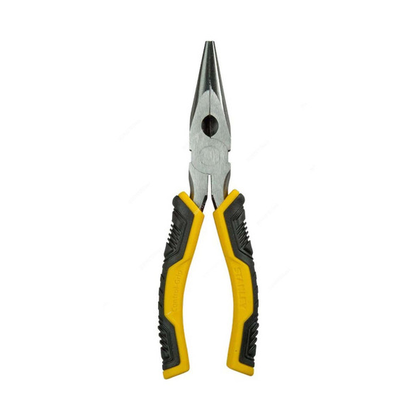 Stanley Long Nose Plier, STHT0-74363, DynaGrip, Forged Carbon Steel, 150MM Length