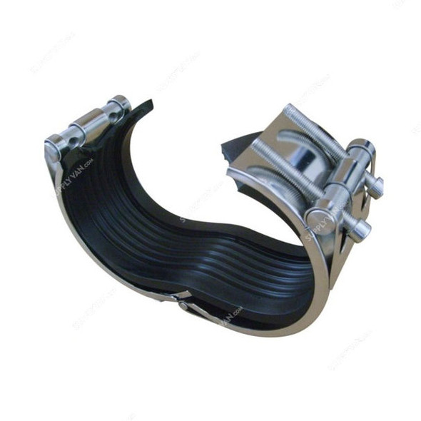 Pipe Repair Clamp For 59 to 62MM Dia, RCHS50A, SUS304 Stainless Steel, 25 Bar, 8-10 Nm