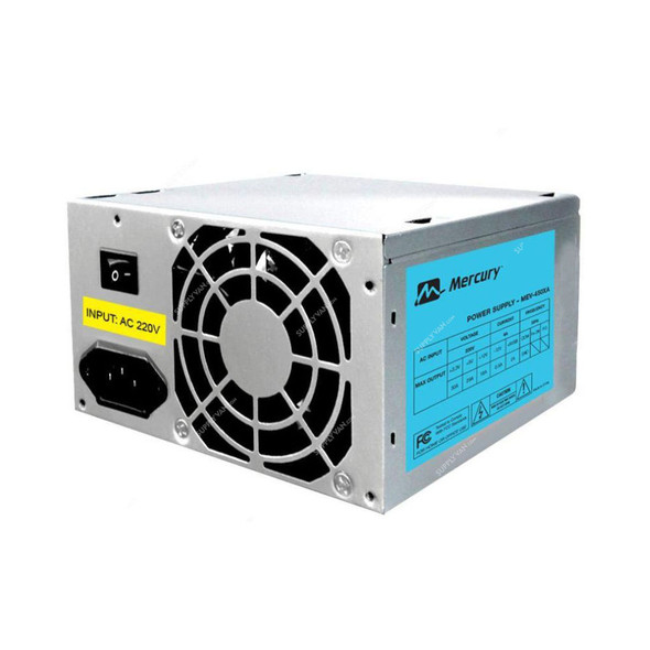 Mercury Switched Mode Power Supply, MEV-450XA, 450W, 4A, 20+4 Pins