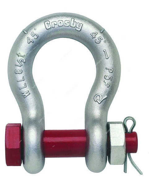 Crosby Anchor Shackle, G-21301019490, 5/8 Inch, 3750 Kg