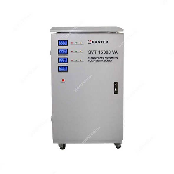 Suntek Three Phase Voltage Stabilizer, SVT-15000VA, 70A, 120-285V/240-450V, 15000VA
