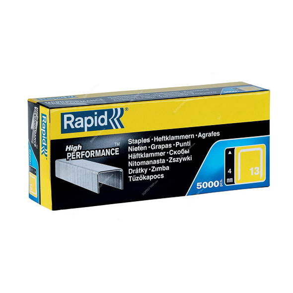 Rapid Finewire Staple Pin, RD-S13-04-5M, Galvanized Wire, 4MM Leg Length, 5000 Pcs/Pack