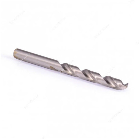 Uken HSS Drill Bit, 416017, 4.5MM Dia x 47MM Working Length, Silver