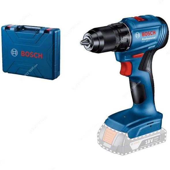 Bosch Professional Cordless Drill/Driver, GSR-185-LI, 18V, 13MM Chuck Capacity