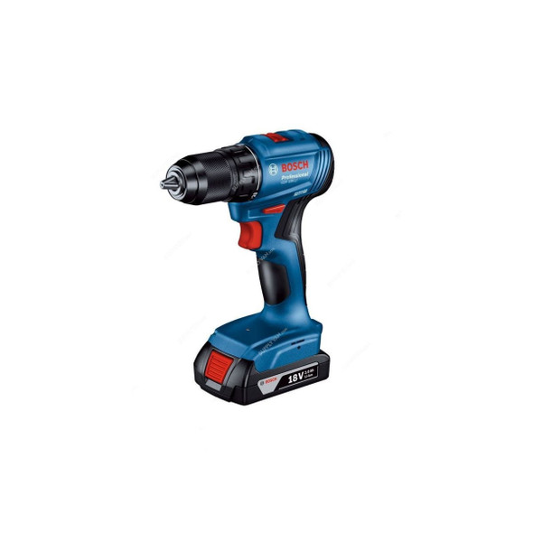 Bosch Professional Cordless Drill/Driver, GSR-185-LI, 18V, 13MM Chuck Capacity