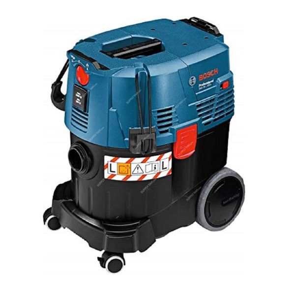 Bosch Professional Wet/Dry Dust Extractor Kit, GAS-35-L-SFC+, 1200W, 254 mBar, 23 Ltrs, 10 Pcs/Kit