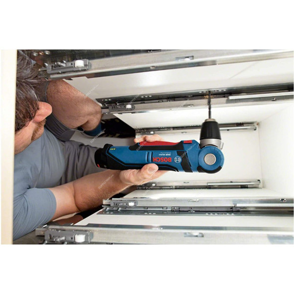 Bosch Professional Cordless Angle Drill, GWB-12V-10, 12V, 0-1300 RPM, Tool Only