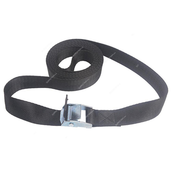 Strapping Belt With 1 Inch Cam Buckle, 5 Mtrs Length, Black
