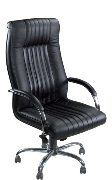 Avon Furniture Executive Office Chair, AV-MODERA-1, High Back, Fixed Arm