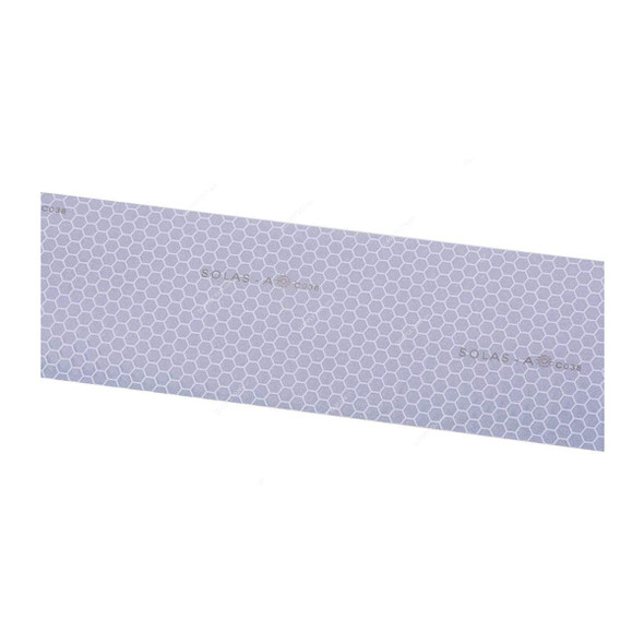 SOS Solas Marine Reflective Tape, PVC, 2 Inch Width x 47.5 Mtrs Length, Silver