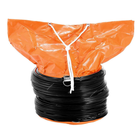 HYLH Blower Fan With Duct, 2295 CFM, 12 Inch Dia, Orange and Black HYLH Blower Fan With Duct, 2295 CFM, 12 Inch Dia, Orange and Black