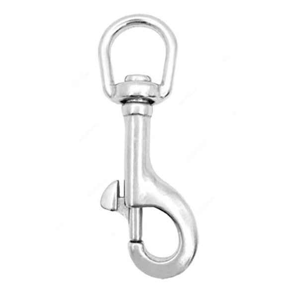 Neop-Ae Heavy Duty Swivel Snap Hook, Stainless Steel, 83MM Length, Silver