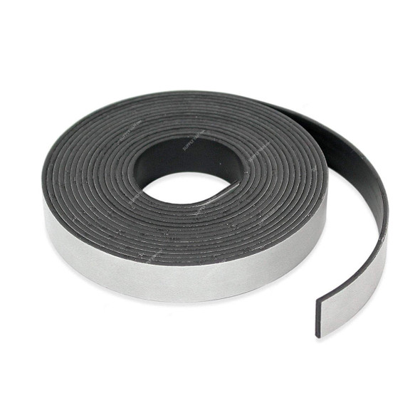 Adams Magnetic Adhesive Tape, 18MM Width x 10 Mtrs Length, Black