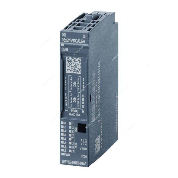Siemens Digital Output Module, Simatic ET200SP, DQ 16x 24VDC/0.5A Standard