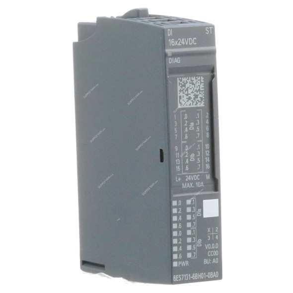 Siemens Digital Input Module, Simatic ET200SP, DI 16x24VDC Standard, 2.5mA